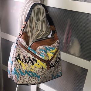 🔥🔥1hr sale 🔥L.A.M.B hobo ditzy graffiti floral